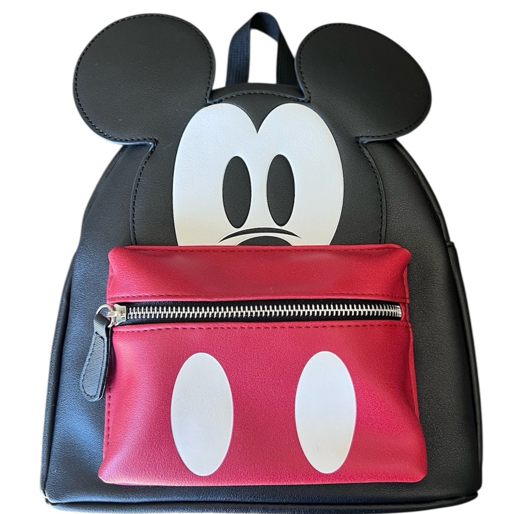 Disney Mickey Mouse 3D Ears Mini Backpack Purse Bag Vacation Travel